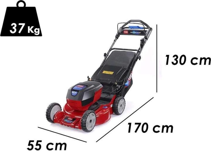 Image du produit Toro Tondeuse à gazon sans fil 48 cm Super Recycler Flex Force Power System 60 V (Fonctionnement sur piles)
