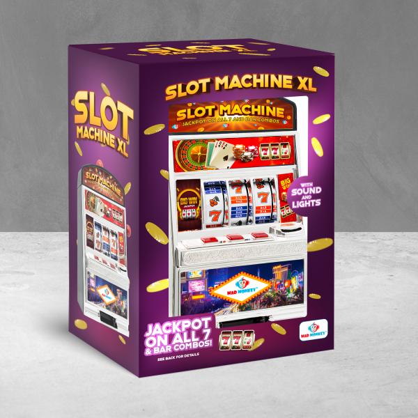 Image du produit Mad Monkey Machine à sous (20 x 38 cm)