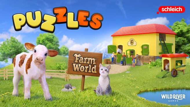 Produktbild Wild River Games Schleich Puzzles Farm World (Switch, Switch Lite, Switch OLED)