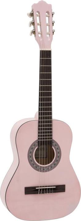 Image du produit Dimavery AC-303 Guitare classique 1/2, rose (Guitare acoustique)
