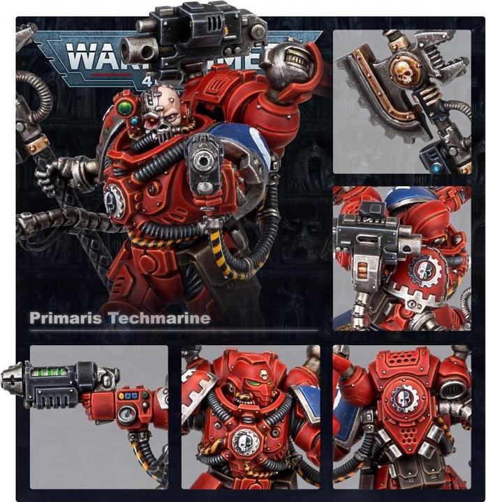 Image du produit Games Workshop Space Marine - Primaris Techmarine (Matières plastiques)