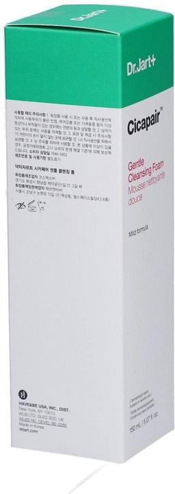 Image du produit Dr. Jart+ Dr.Jart+ Cicapair Gentle Cleansing Foam (Mousse, 150 ml)