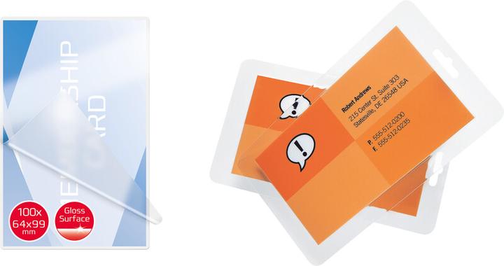 Immagine prodotto GBC CARD POUCH - Tasche per film per laminazione a caldo (Speciale, 100 Pezzo/i, 250 µm)