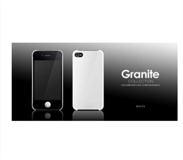 Actual product image more. Granite Collection Hardcase for iPhone 4/4S White (Apple iPhone 4s, Apple iPhone 4)