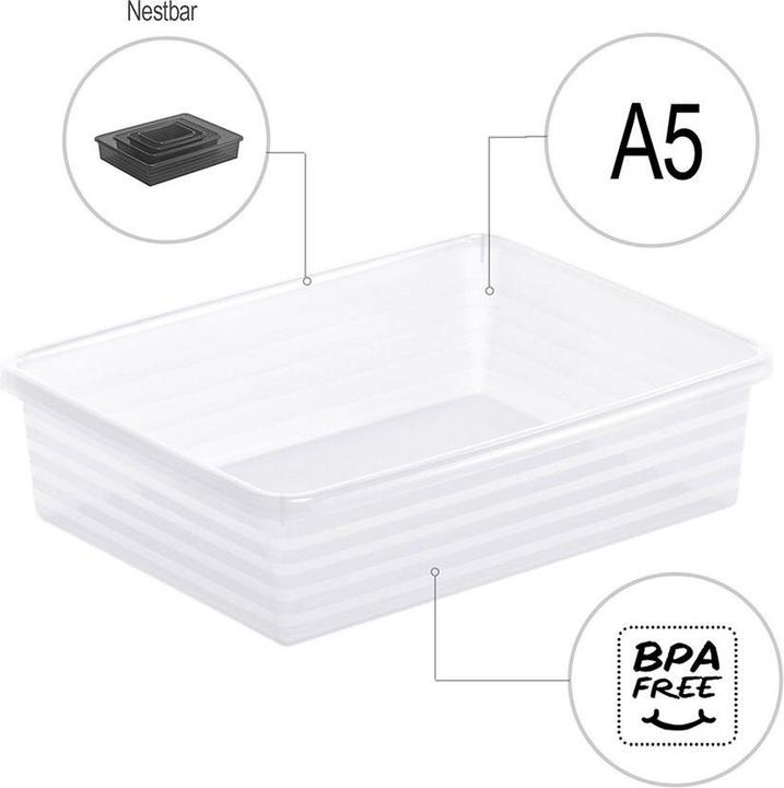 Produktbild Rotho Linus (19.5 x 6 x 25.5 cm, 0 l)