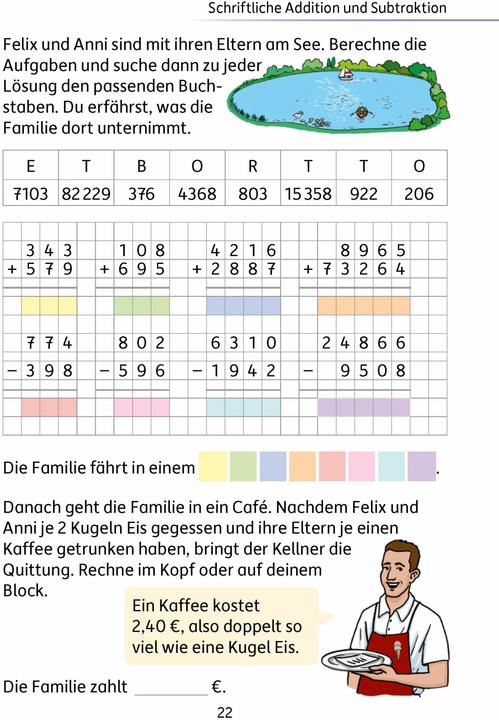 Produktbild Mein Rätselblock Mathe 4. Klasse (Deutsch, Katrin Merle, Carola Materna, 2023)