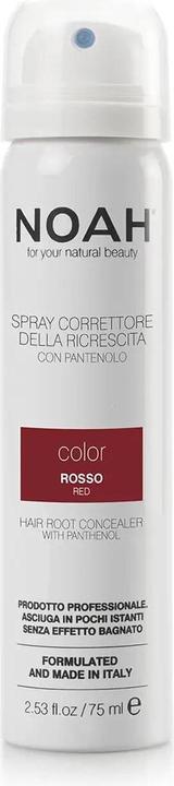 Salvatore Ferragamo NOAH Natural Red Temporary Hair Dye Root Concealer Spray mit Vitamin B5 Farbe 75ml (75 ml)