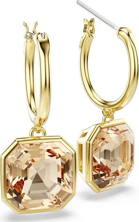 Image du produit Swarovski Millenia Drop Ohrhänger Kissenschliff Karamell Goldlegierungsschicht