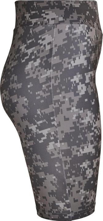 Actual product image Urban Classics Ladies High Waist Camo Tech Cycle Shorts (5XL)