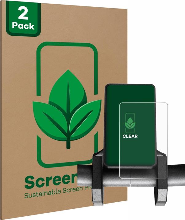 Actual product image ScreenLeaf Protective film sustainable screen protector Display protection film Clear Transparent