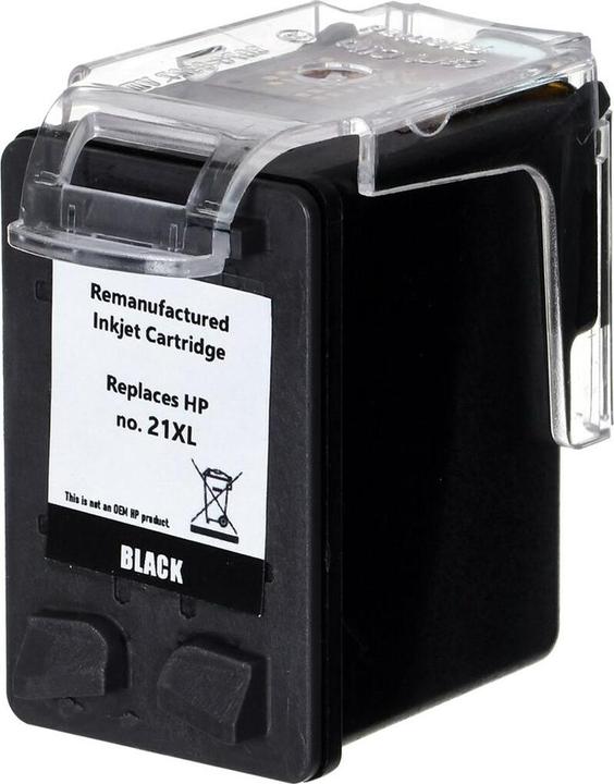 Produktbild Superbulk B-H21 Schwarze Tinte für HP Drucker (Ersatztinte HP 21XL C9351A) Standard (BK)