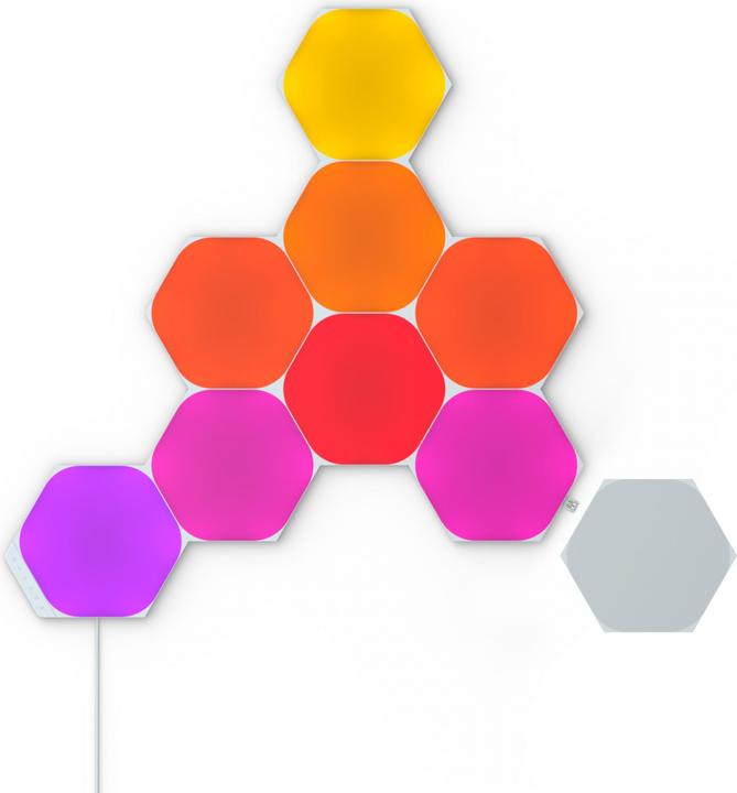 Actual product image Nanoleaf Shapes Hexagon Starter Kit (9x) (100 lm)