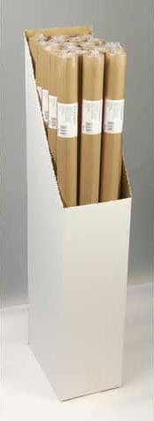 Productafbeelding Magni Inpakpapier 1x10m Natronkraft, geribd (1 Stuk)