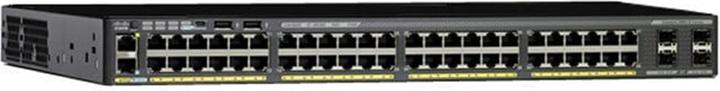 Actual product image Cisco 2960X-48TD-L: 48 Port LAN Base Switch (48 Ports)