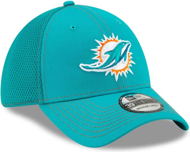 Produktbild New Era 39Thirty Stretch Mesh Cap - Miami Dolphins - M/L (M/L)