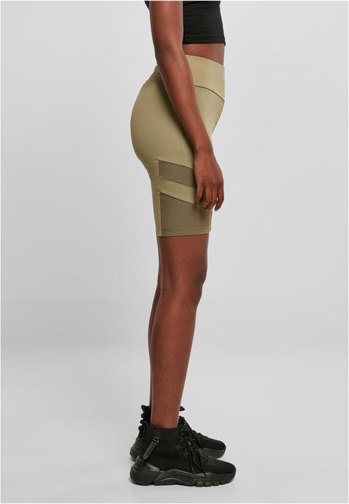 Actual product image Urban Classics Ladies High Waist Tech Mesh Cycle Shorts - 12486 (4XL)