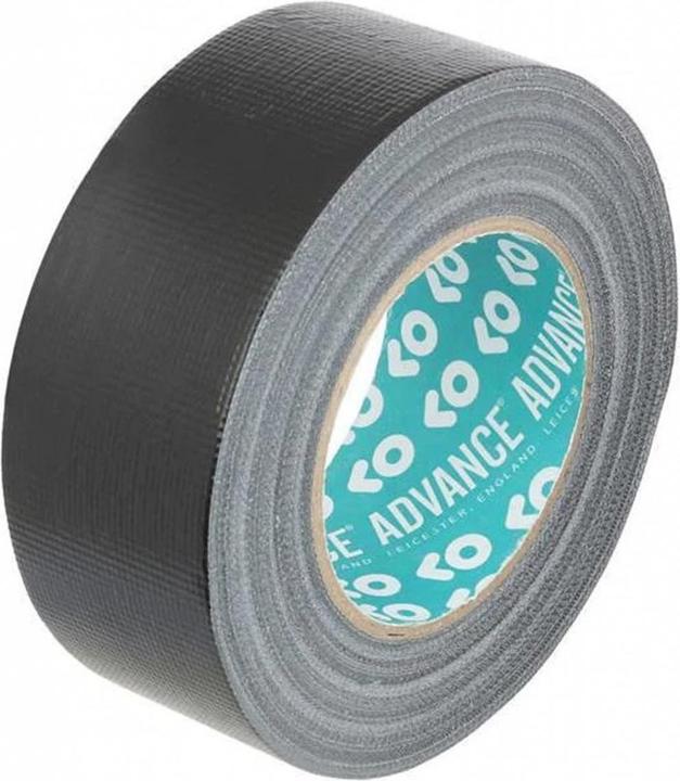 Actual product image Advance AT 170 Gaffa-Tape black (50 mm)