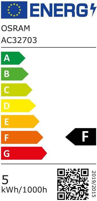 Energie-Label Osram Led Base Par16 (GU10, 4.30 W, 350 lm, 10 x, F)