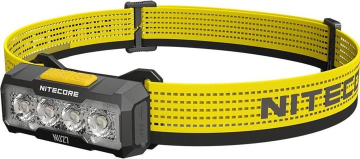 Nitecore NU27 Ultra Lightweight Outdoor Headlamp Shadow Black (600 lm)