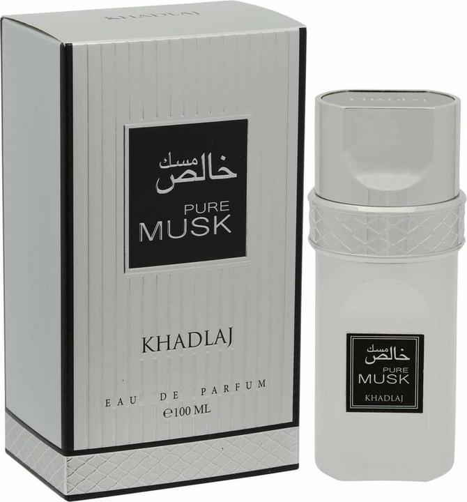 Actual product image Khadlaj Pure Musk EDP Spray 100ml - Unisex (Eau de parfum, 100 ml)