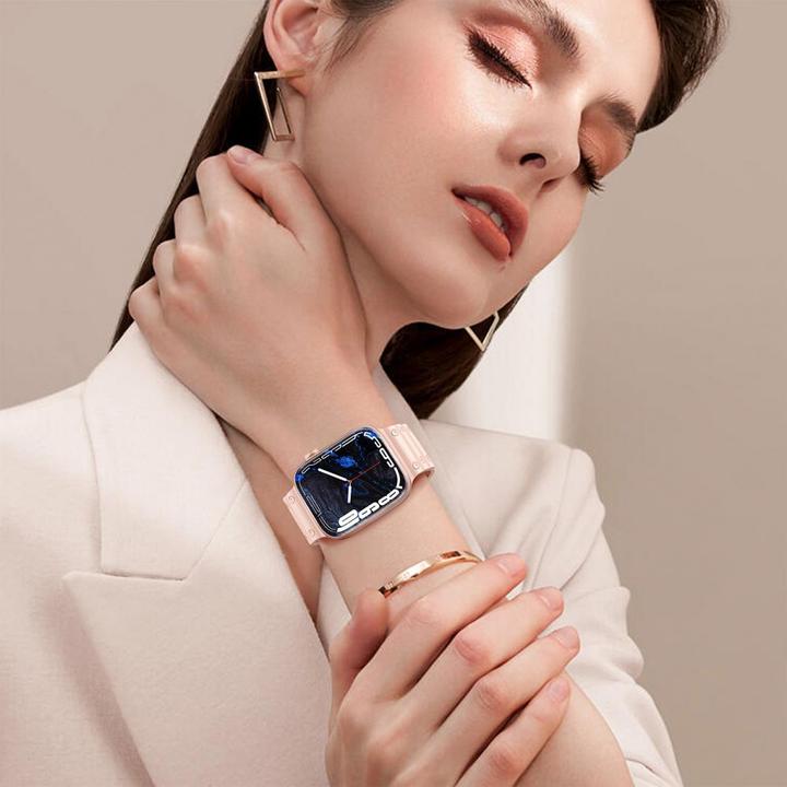 Image du produit Hurtel Bracelet Triple Protection Apple Watch SE, 9, 8, 7, 6, 5, 4, 3, 2, 1 (41, 40, 38 mm) bracele