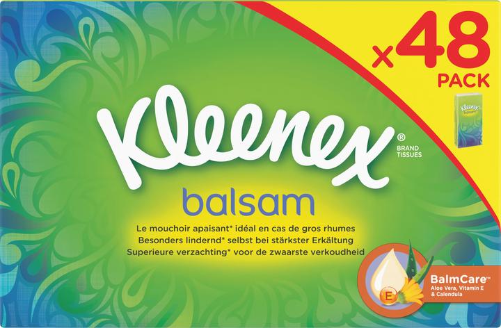 Immagine prodotto Kleenex fazzoletti Balsam 48 pacchetti di 9 pezzi