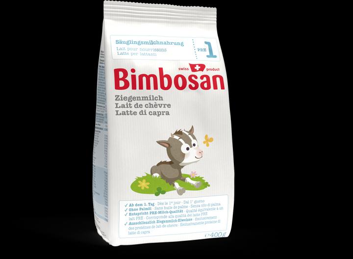 Produktbild Bimbosan Ziegenmilch 1 (400 g, ab Geburt)