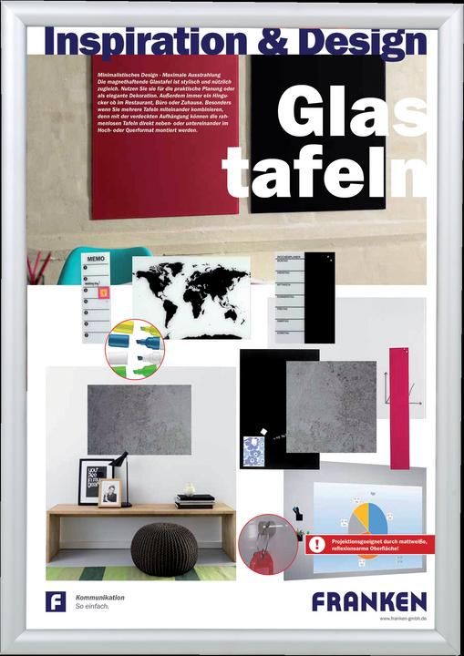 Image du produit Franken Cadre d'affichage Security résistant au feu