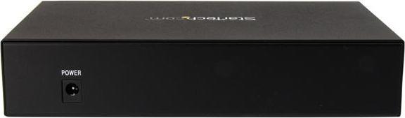 Actual product image StarTech 8 Port Gigabit POE Ethernet Switch (8 Ports)
