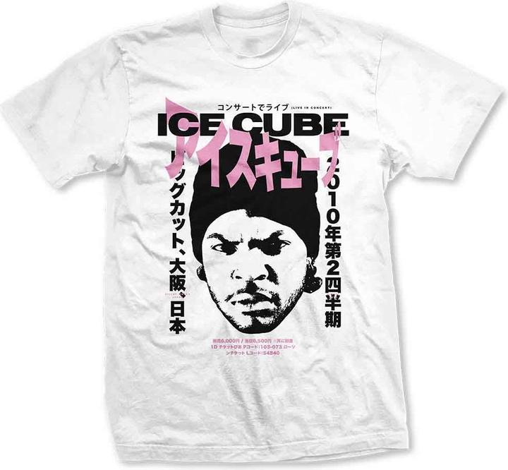 Produktbild Ice Cube Erwachsene Beanie Kanji Baumwolle TShirt (M)