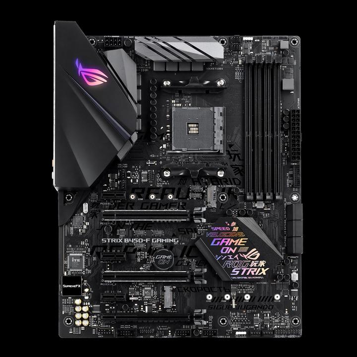 Actual product image ASUS ROG Strix B450-F Gaming (AM4, AMD B450, ATX)