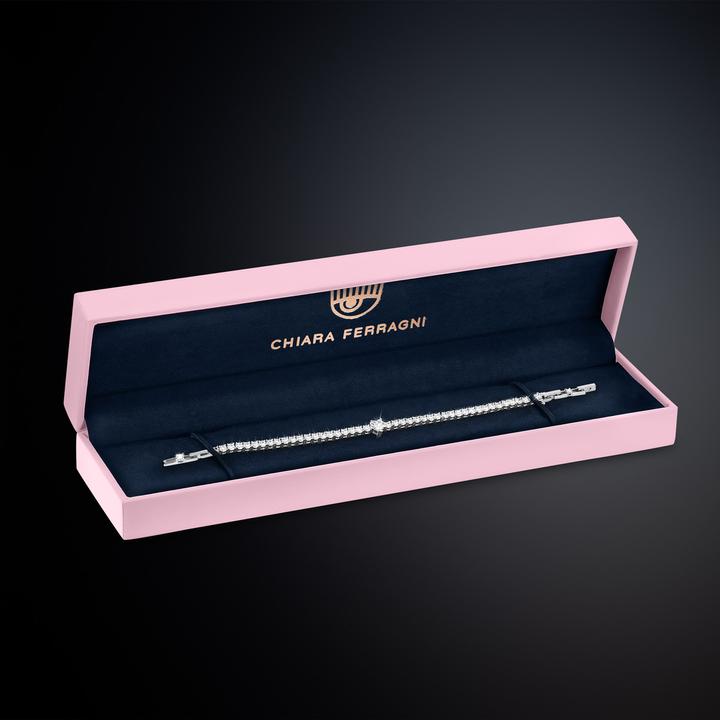 Immagine prodotto Chiara Ferragni Diamond Heart Armband (17.50 cm, Acciaio inossidabile)