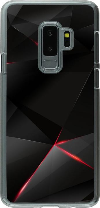 Immagine prodotto PhoneLook Coque trasparente Linee nere rosse (Samsung Galaxy S9+)