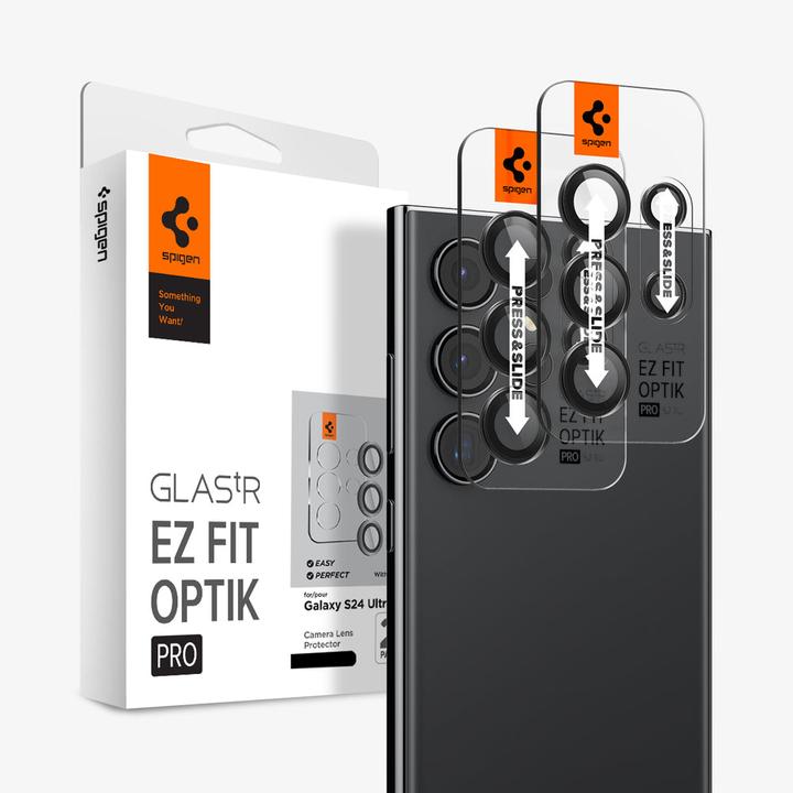 Produktbild Spigen Optik Pro EZ Fit (2 Stück, Samsung Galaxy S24 Ultra)