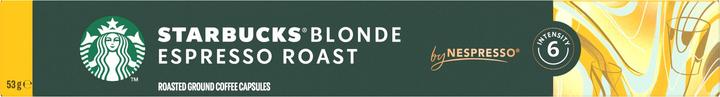 Immagine prodotto Starbucks Blonde Espresso Roast by Nespresso Blonde Roast (10 x Porta.)