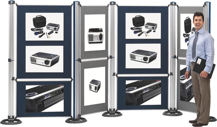 Nobo Multifunktionswand Modular Paneele Filz (60 x 85 cm)