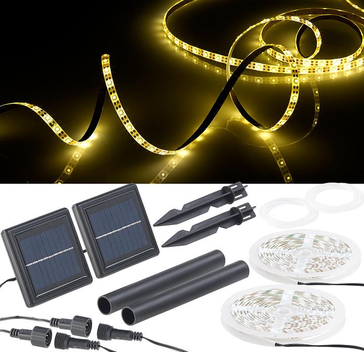 Immagine prodotto Lunartec Strisce LED (Bianco caldo, 300 cm, Esterno)