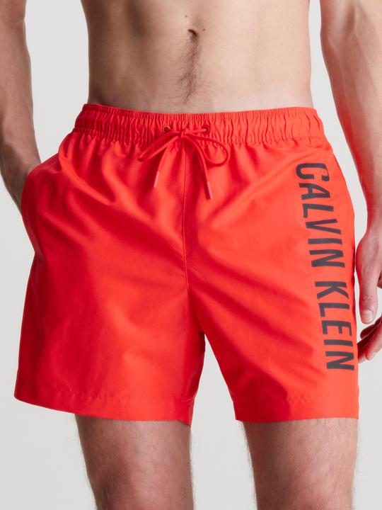 Actual product image Calvin Klein Medium Drawstring Heren Zwembroek - Hot Heat - Maat L (L)
