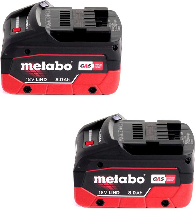 Produktbild Metabo AG 18 Akku Gebläse 18 V + 2x LiHD Akku 8,0Ah + Ladegerät (Akkubetrieb, Laubbläser)