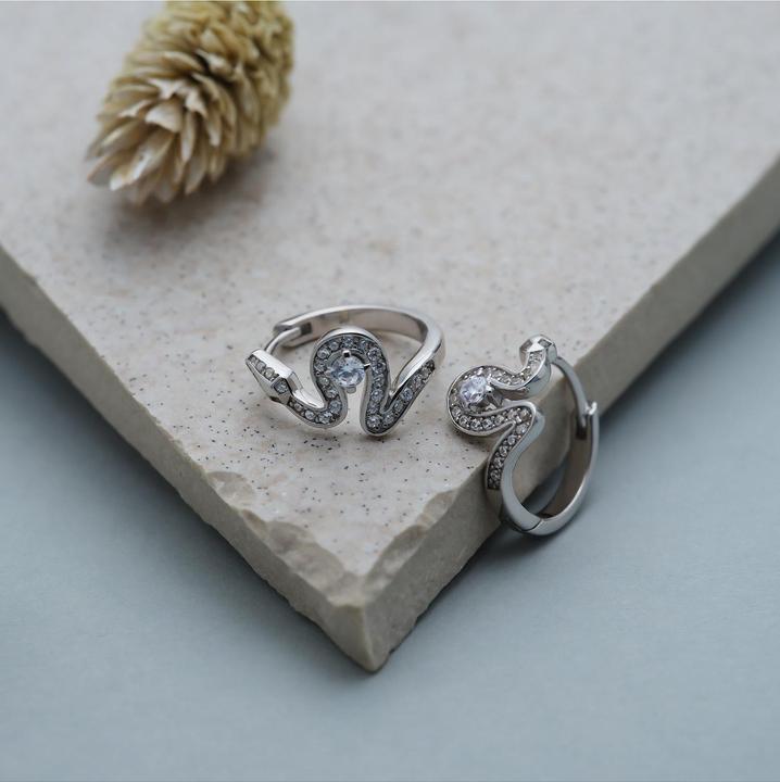 Produktbild Jette Creolen MYSTIC (925er Silber, Recycelt)