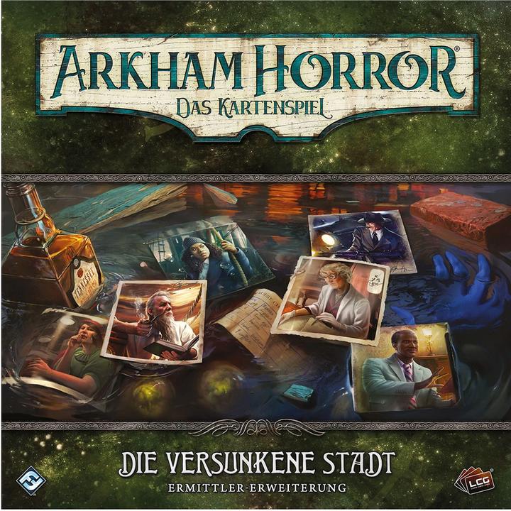 Immagine prodotto FFG FFGD1183 - Arkham Horror: Il Gioco di Carte - La Città Sommersa (Espansione Investigatore) (Tedesco)