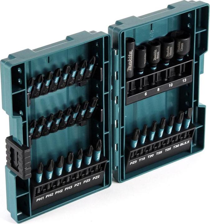 Produktbild Makita Bit-Set (Kreuz Phillips PH M2, Innensechsrund TX M20, Innensechsrund TX M25, Kreuz Phillips PH M1, Innensechsrund TX M15, Kreuz Pozidriv PZ M3, Innensechsrund TX M30, Kreuz Phillips PH M3, Kreuz Pozidriv PZ M2, Kreuz Pozidriv PZ M1)