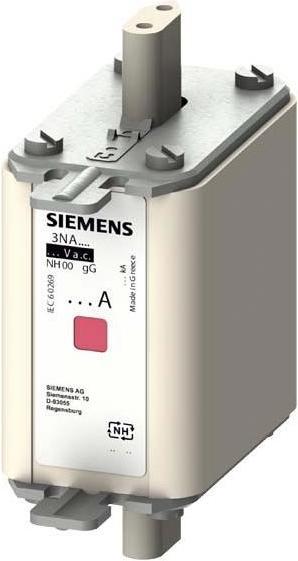 Produktbild Siemens 3NA78247 NH00 80A 500VAC/250DCgL/gG Sicherung spannungsf. m (Diazed-Sicherung, 80 A)