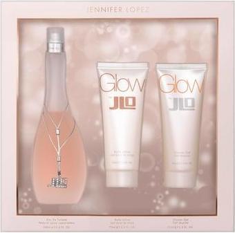 Produktbild Jennifer Lopez Glow Geschenkset - Eau De Toilette 100ml - Duschgel 75ml - Körperlotion 75ml (Parfum set)