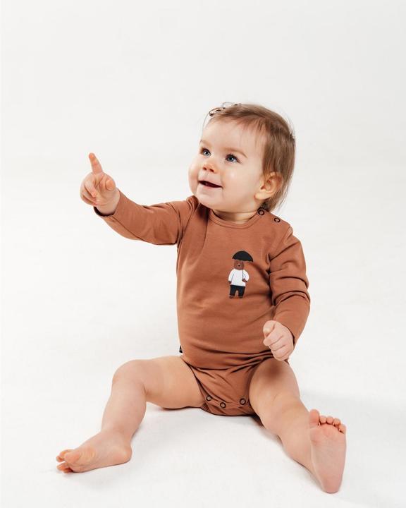 Actual product image Hebe Body mit Teddybär (74, 80)