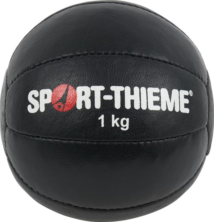Actual product image Sport-Thieme Medicine Ball Black (1 kg, 180 mm)
