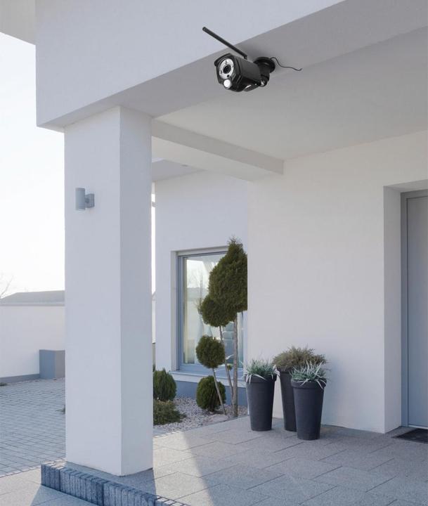 Actual product image Technaxx TX-128 4880 Radio, wireless, WLAN IP radio surveillance set 4-channel with 1 camera 1920 x 1080 (1920 x 1080 Pixels)