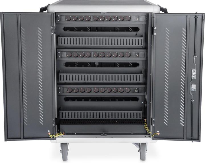 Actual product image Digitus Mobile charging cabinet for notebooks / tablets up to 15.6 inch, data synchronization, UV-C