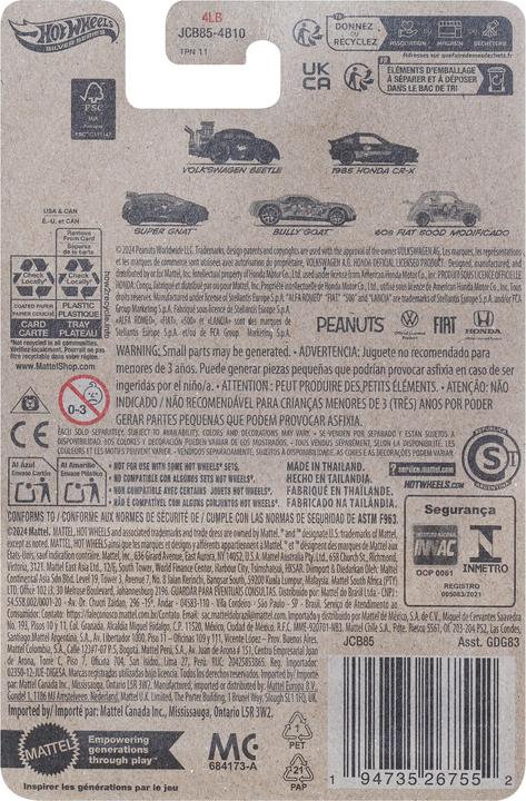 Actual product image Hot Wheels JCB85