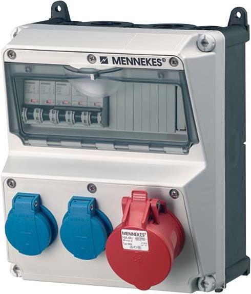 Produktbild Mennekes Steckdosen-Kombination (2 x, CEE 16/3)